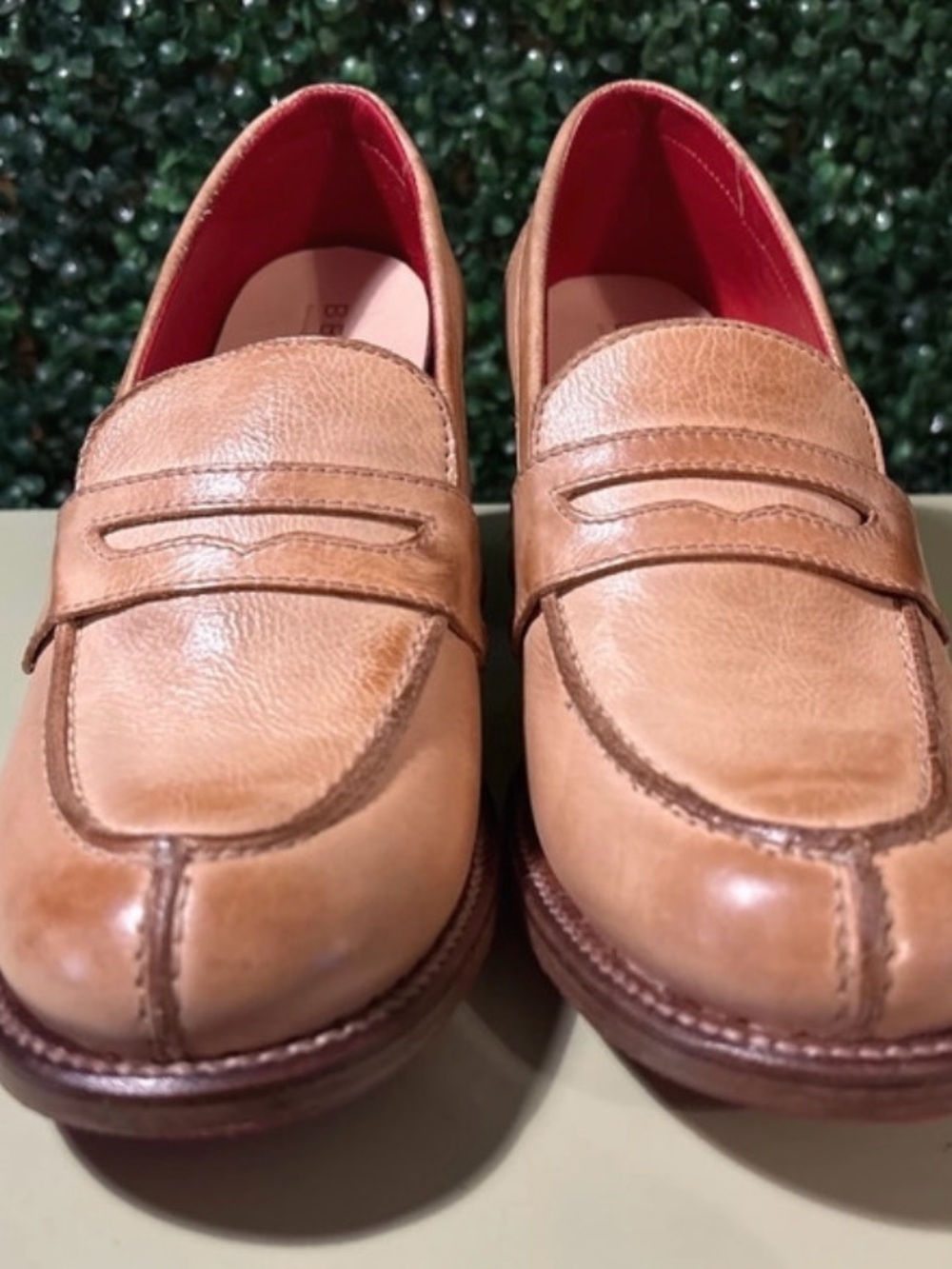 BEDSTU Liberty Bone Rustic Leather Block Heel Loafer - Picture 9 of 14